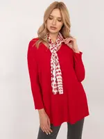 Blouse-DHJ-BZ-19226.91-red