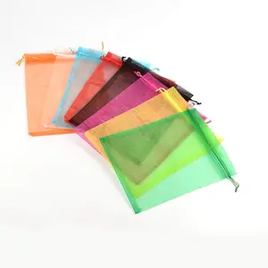 Rectangle Organza Gift Bags