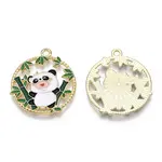 Alloy Enamel Pendants