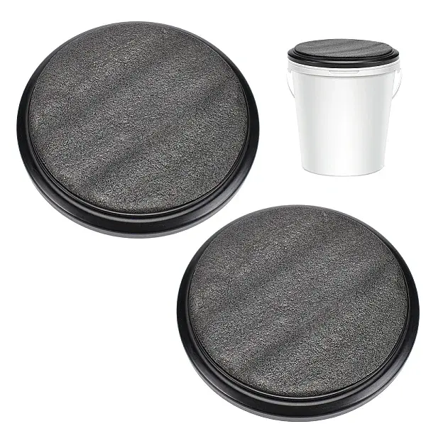 PE Bucket Lid Seat with Cushion