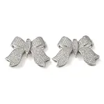Brass Micro Pave Cubic Zirconia Chandelier Component Links