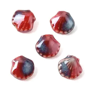 Vintage Handmade Porcelain Beads