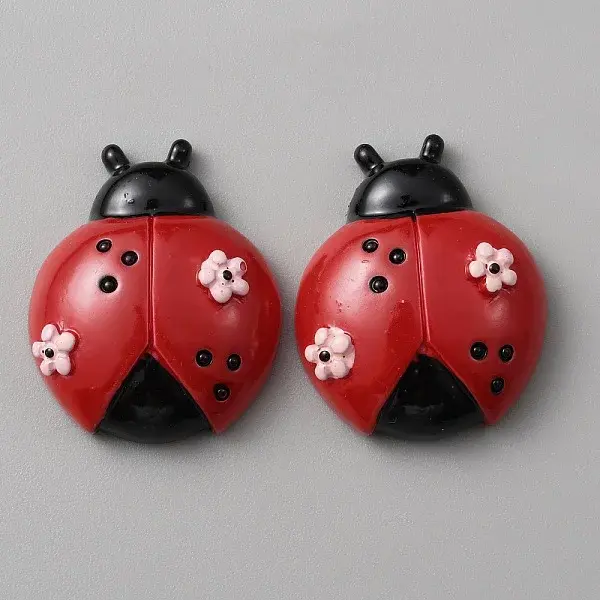 Opaque Resin Insect Cabochons