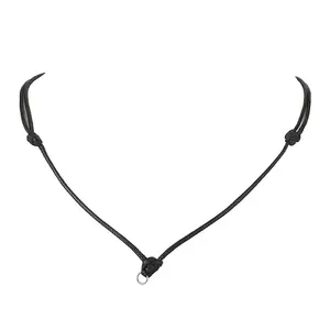 Adjustable Waxed Cord Pendant Necklace Makings