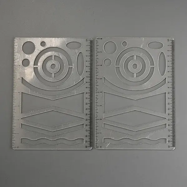 Acrylic Measuring Geometric Drawing Template