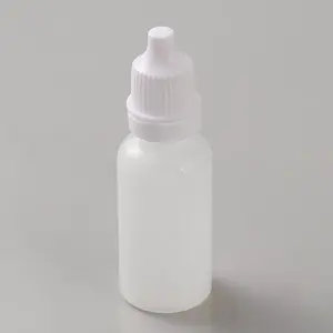 Transparent Plastic Squeeze Dropper Bottle