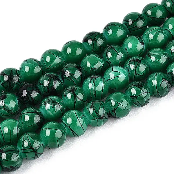 Drawbench Glass Bead Strands