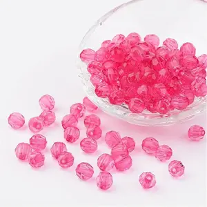 Transparent Acrylic Beads