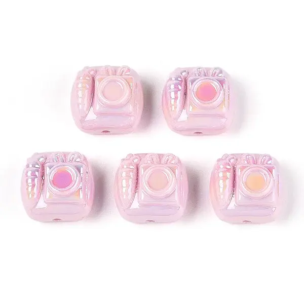 UV Plating Opaque Acrylic Beads