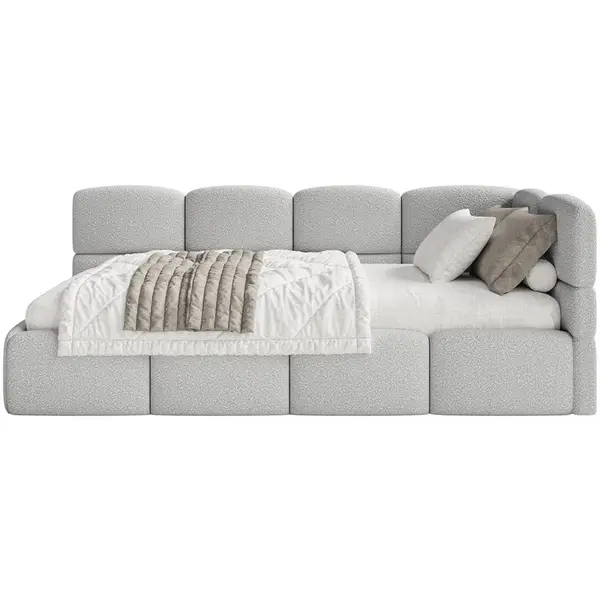 Selsey POSTEL PRO MLÁDEŽ Cloudy světle šedá 120 cm, buklé