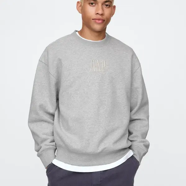 GAP Oversize mikina s logem - Pánské