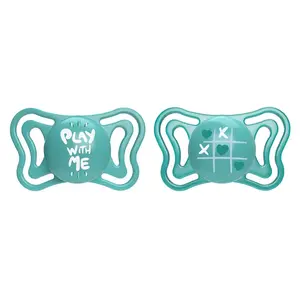 Chicco Dudlík Physio Light silikonový modrý 16–36 m 2 ks