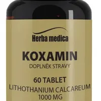 HerbaMedica Koxamin 62 g - kosti klouby, přírodní vápník 60 tablet