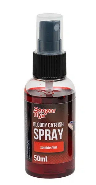 Benzar mix bloody catfish spray 50 ml - zombie fish