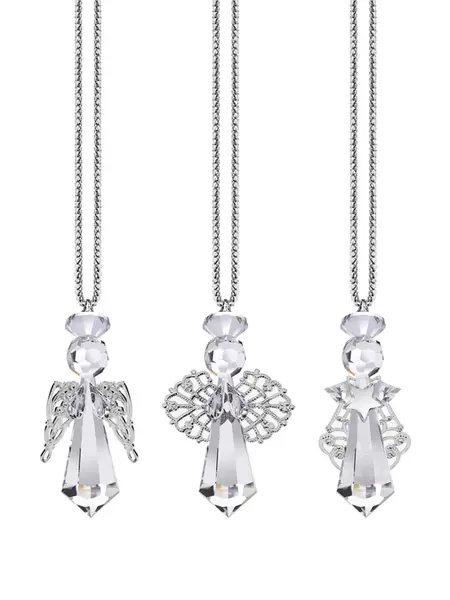 Preciosa Souprava vánočních ozdob Andělé z českého křišťálu Preciosa 1519 00