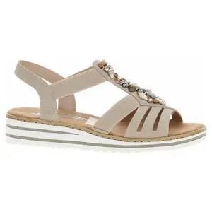 Dámské sandály Rieker V0649-62 beige 38