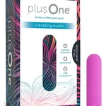 PlusOne Mini vibrátor tmavě růžový