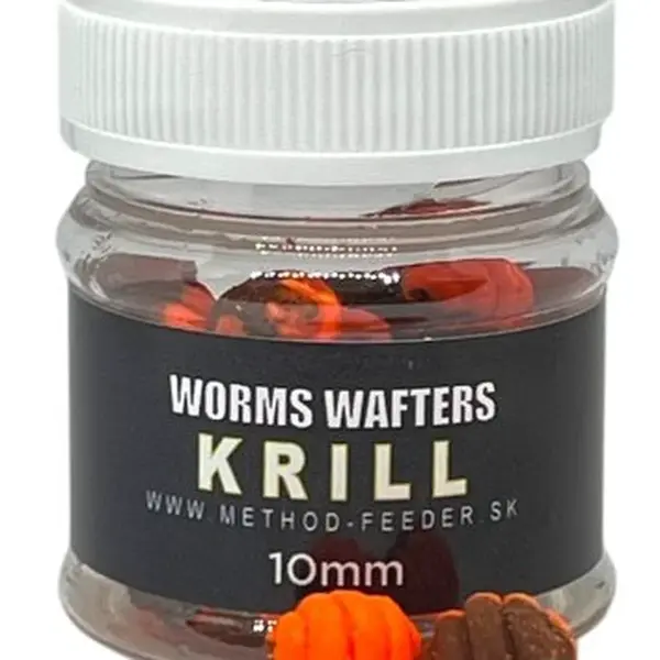 Method feeder fans worms wafter 10 mm 50 ml - krill