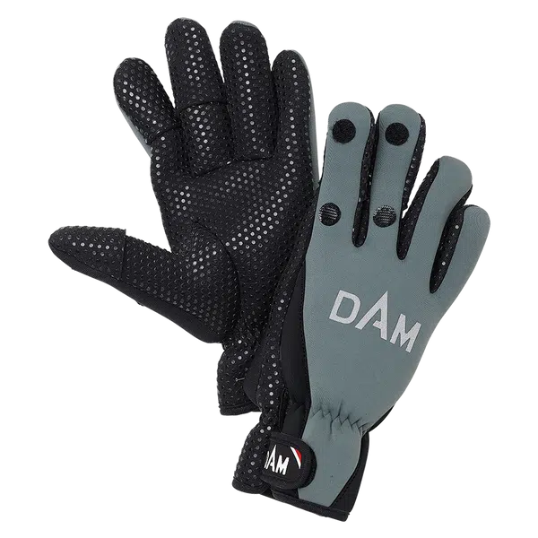 Dam rukavice neoprene fighter glove black grey - xl