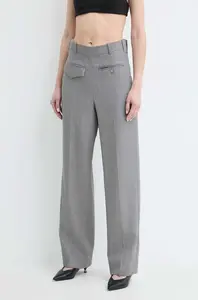 Vlněné kalhoty Victoria Beckham