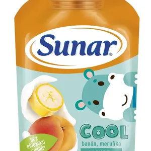 Sunar Cool Banán, meruňka, jogurt kapsička 110 g