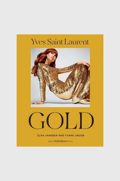 Knížka QeeBoo Yves Saint Laurent: Gold by Yvane Jacob, English