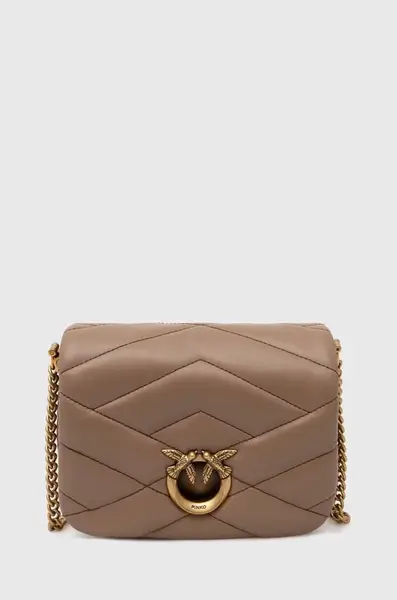 Kožená kabelka Pinko