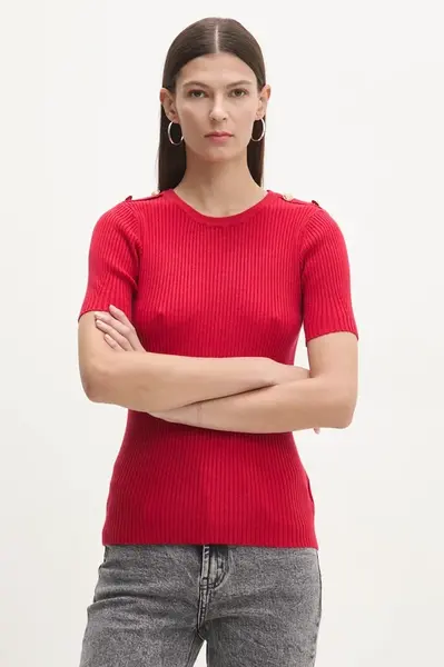 Svetr Answear.LAB dámský, červená barva, lehký