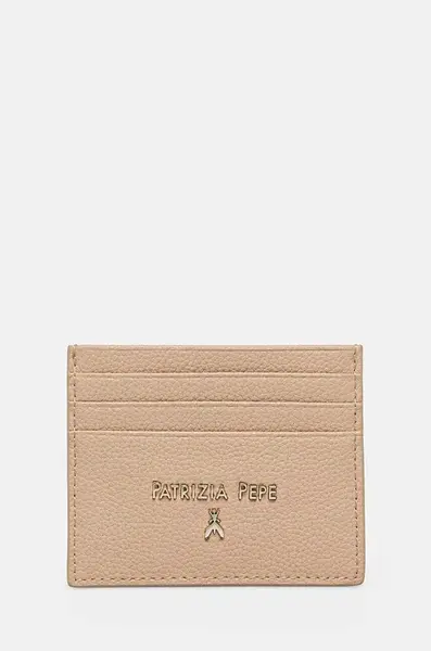Kožené pouzdro na karty Patrizia Pepe