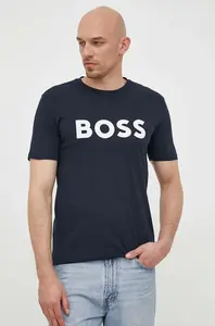 BOSS Orange Bavlněné tričko BOSS Thinking 1