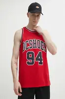 Tričko DC Shy Town červená barva, ADYKT03230