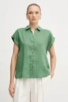 Lněná košile United Colors of Benetton