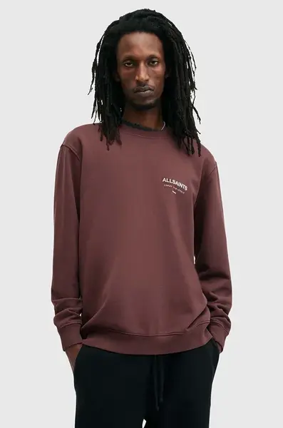 Bavlněná mikina AllSaints UNDERGROUND