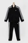 Dětská tepláková souprava adidas Originals H25260 černá barva