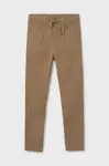 Dětské bavlněné kalhoty Mayoral relaxed fit