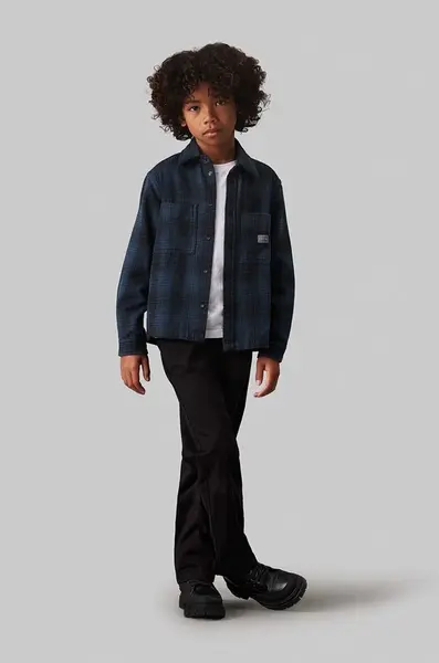 Calvin Klein Jeans  Dětské bavlněné kalhoty  CEREMONY STRAIGHT