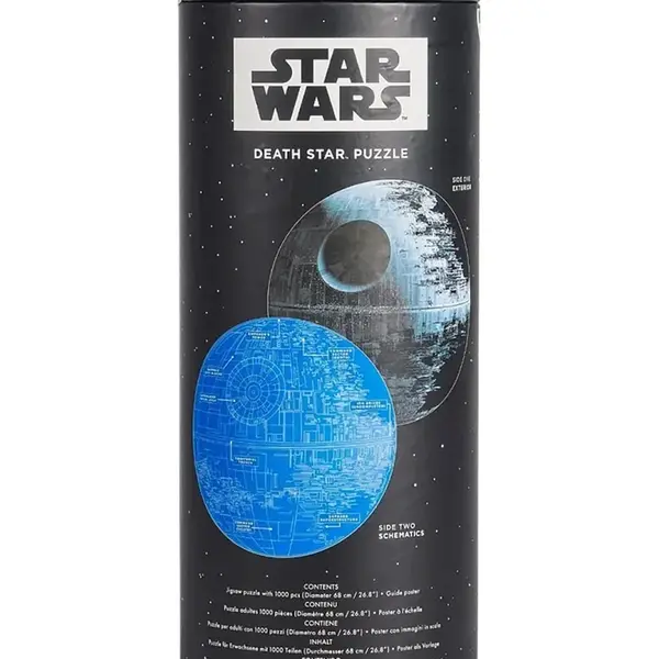 Puzzle v tubě Galison Death Star™ 1000 dílků