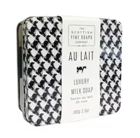 Scottish Fine Soaps Au Lait Mýdlo v plechové dóze 100 g