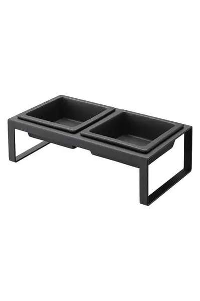 Dvojitá miska pro domácího mazlíčka Yamazaki Tower 300 ml