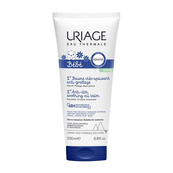 Uriage Bébé Zklidňující olejový balzám 200 ml