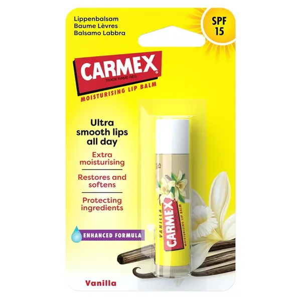 CARMEX Balzám na rty ultra hydratační Vanilka SPF15 4,25 g