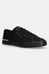 Sneakers boty Tommy Hilfiger CORE CORPORATE VULC CANVAS