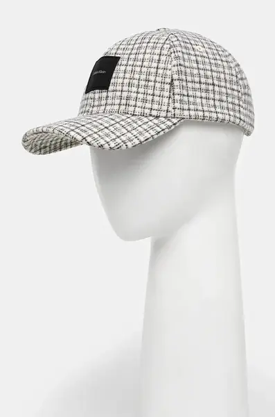 Vlněná kšiltovka Calvin Klein