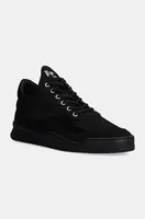 Semišové tenisky Filling Pieces Low Top černá barva, 25255111847