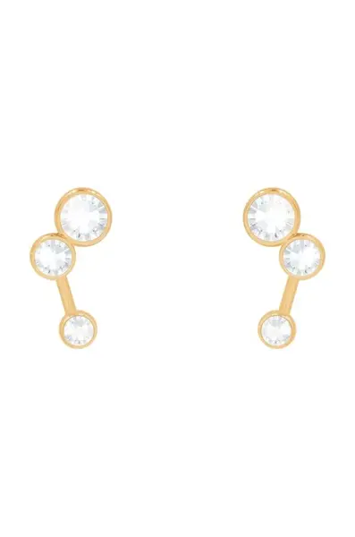 Pozlacené náušnice Lilou Sparkling