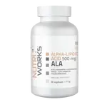 NutriWorks Alpha Lipoic Acid 500mg - 90 kapslí