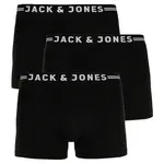 Jack and Jones 3PACK pánské boxerky černé (12171944) XL