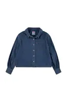 Dětská riflová košile Levi's L/S WESTERN DENIM SHIRT