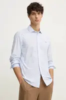 Bavlněná košile Pepe Jeans MARK modrá barva, slim, s italským límcem, PM308716