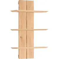 Cantus NÁSTĚNNÁ POLICE, sukový dub, 75/115/23,8 cm